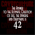 HITCHHIKER'S GUIDE TO THE GALAXY - 42