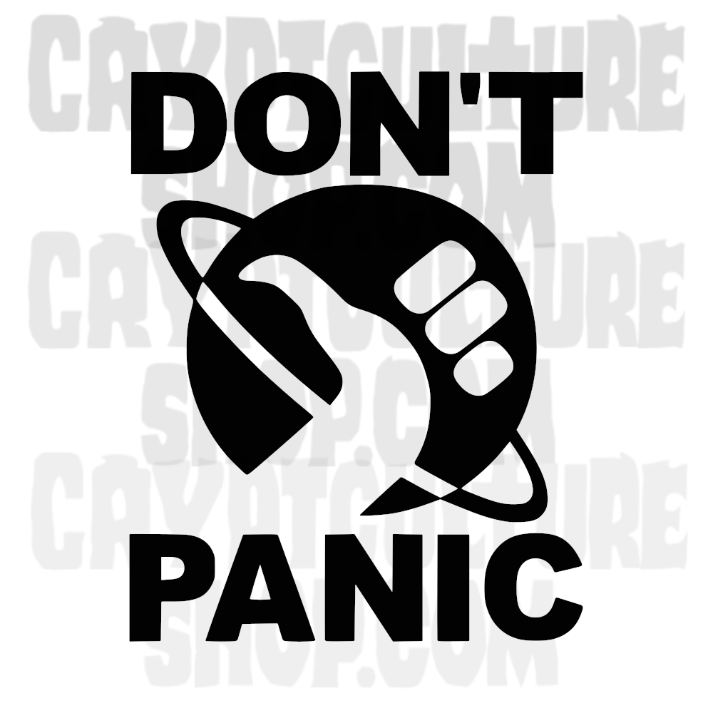 HITCHHIKER'S GUIDE TO THE GALAXY - Don't Panic