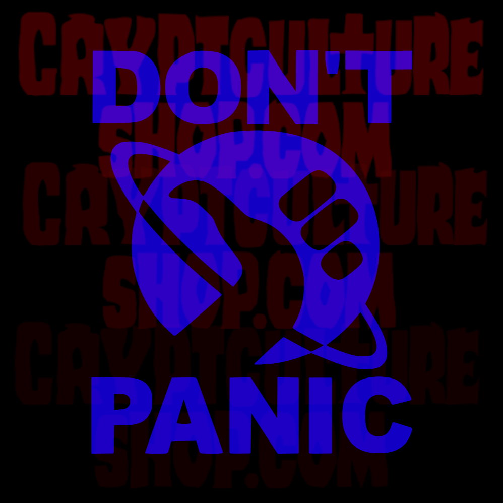 HITCHHIKER'S GUIDE TO THE GALAXY - Don't Panic