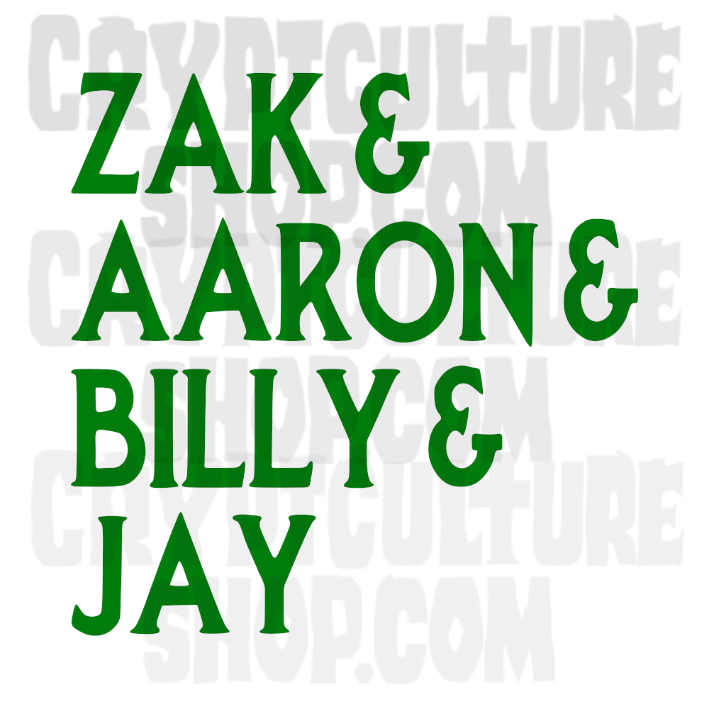 GHOST ADVENTURES - Crew Names