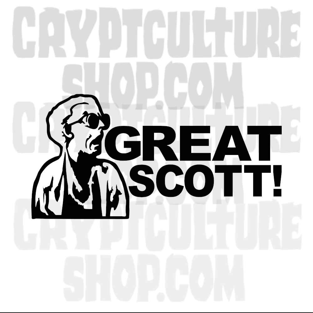 BACK TO THE FUTURE - Doc Brown "Great Scott!"