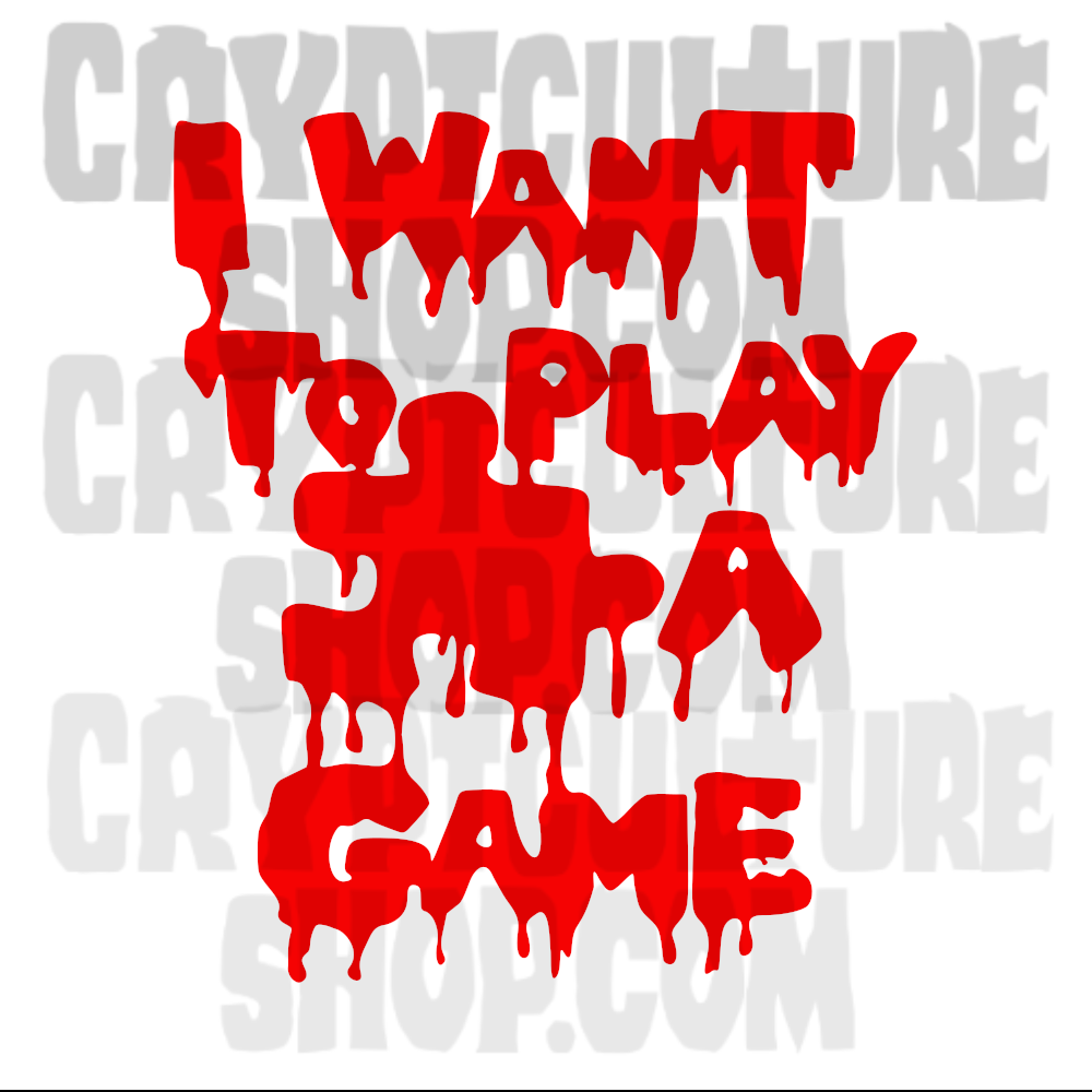 SAW - "I Want To Play A Game"
