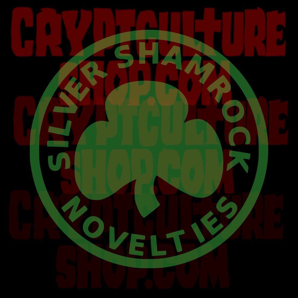 HALLOWEEN - 3 Silver Shamrock