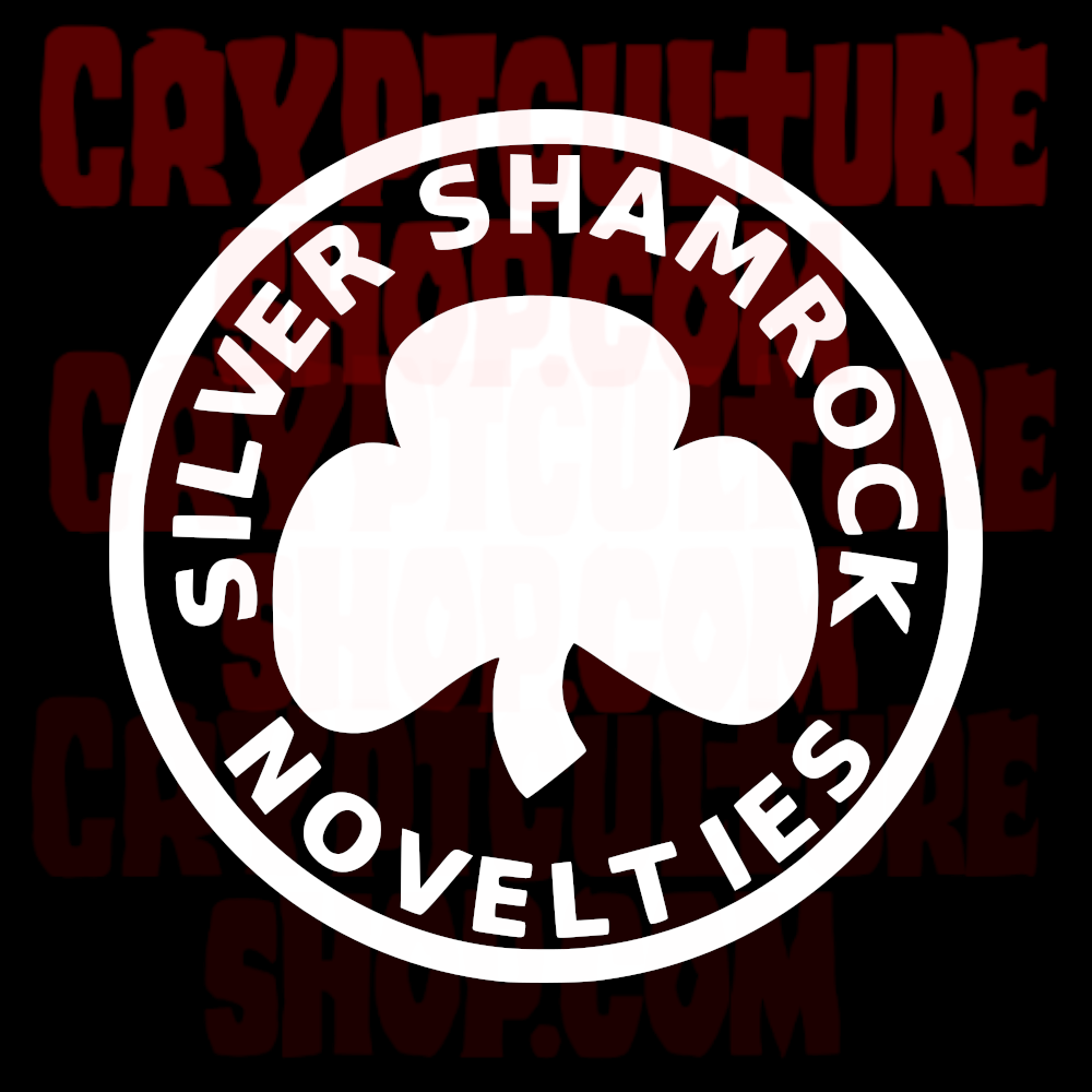 HALLOWEEN - 3 Silver Shamrock