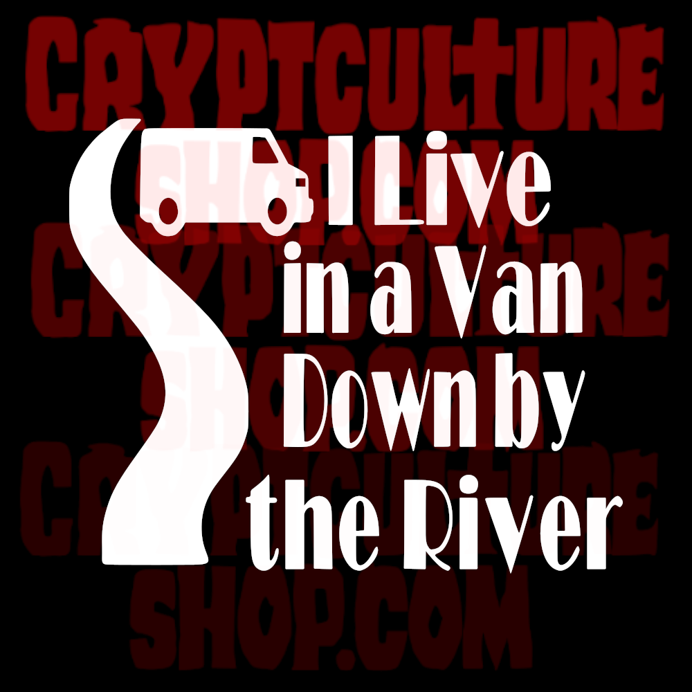 "I LIVE IN A VAN DOWN BY THE RIVER"